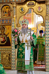 В праздник Входа Господня в Иерусалим митрополит Даниил освятил вербы в Александро-Невском соборе