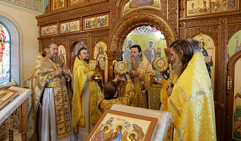 Литургия в день памяти мчч. Сергия и Вакха