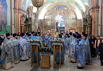 Престольный праздник Александро-Невского кафедрального собора встретили в Кургане