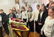 Сумкинские школьники познакомились с духовным наследием села Половинное