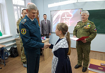 Казачий юнармейский отряд православной гимназии пополнился новыми членами