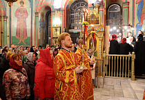 Пасху Христову встретили в главном соборе Зауралья
