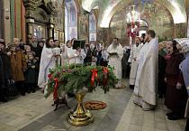 Митрополит Даниил в Крещенский сочельник совершил великое водосвятие