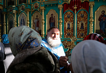 В престольный праздник в Казанском Чимеевском мужском монастыре прошла архиерейская Литургия