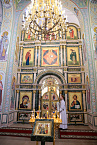 В частоозерском храме состоялась архиерейская Литургия