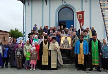 Представители курганского храма во главе с настоятелем в 22-й раз приняли участие в крестном ходе в честь преподобного Далмата Исетского