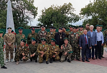 Курганский священник поздравил земляков-пограничников с памятными датами