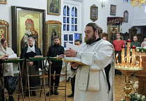 В Святочные дни курганский храм Рождества Христова встретил архиерея