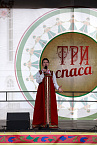 Священник из курганского собора открыл фестиваль «Три Спаса» на Троицкой площади Кургана