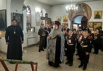 В Пантелеимоновском храме прошло патриотическое мероприятие в память о великом русском полководце