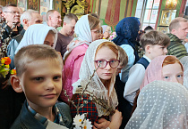Воспитанники воскресной школы «Благовест» вместе со всеми отметили Вербное воскресенье