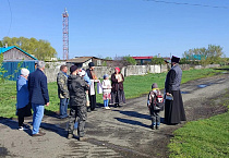 Крестный ход в честь святого Георгия прошёл в Мокроусово
