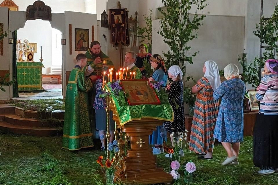 В зауральском селе продолжается восстановление храма 