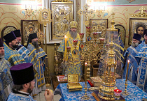 Престольный праздник Александро-Невского кафедрального собора встретили в Кургане