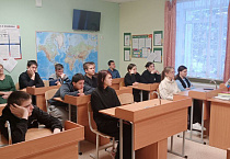 В Зауралье насельник монастыря выступил в сельской школе