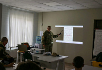 Курганский священник был инструктором на первой смене областного военно-исторического лагеря «Патриот»