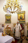 В частоозерском храме состоялась архиерейская Литургия