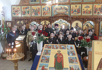 В Пантелеимоновском храме прошло патриотическое мероприятие в память о великом русском полководце