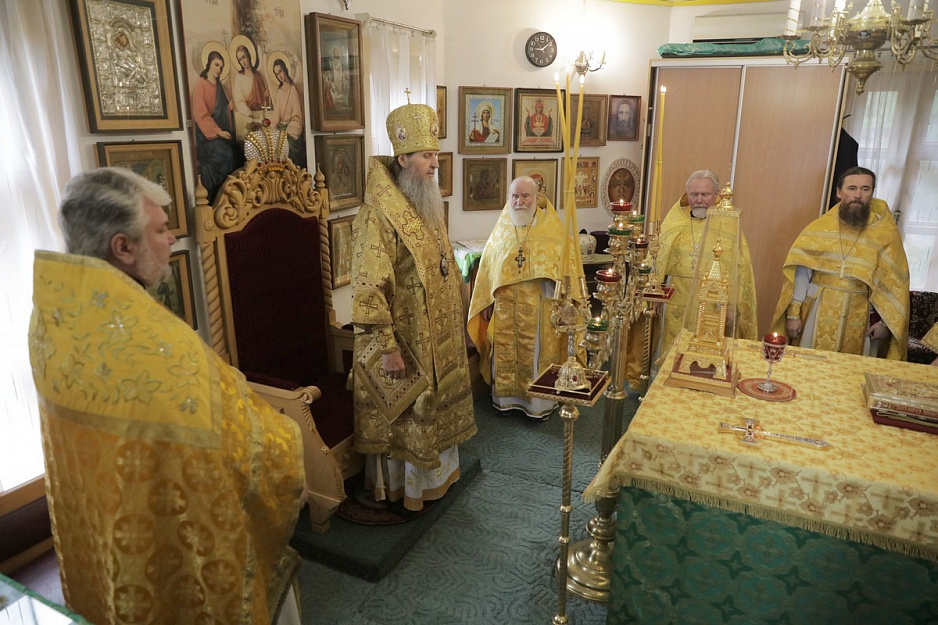Митрополит Даниил совершил Литургию в храме КГСХА