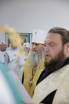Освящение храма в Курганской областной больнице