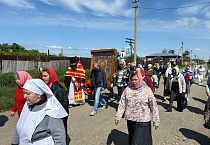 Праздник в честь святителя Николая отметили в Богоявленском храме села Утятское 