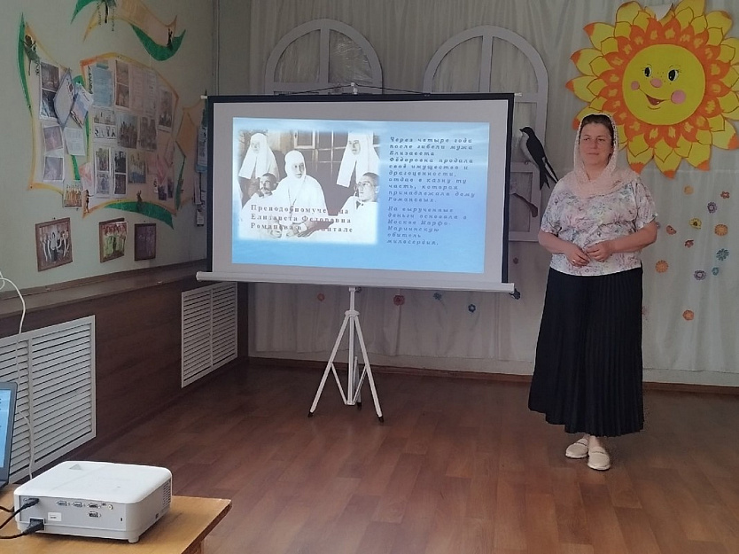 В селе Половинное молодёжь узнала о святой княгине Елисавете