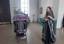 Воспитанники воскресной школы при Чимеевском мужском монастыре начало Великого поста отметили  пением на клиросе