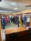 Сотрудники УФСИН России по Курганской области почтили память небесного покровителя уголовно-исполнительной системы