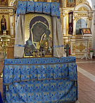 В Порт-Артурском храме города Кургана проездом побывала икона Божией Матери «Табынская»