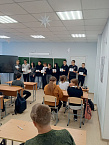 В Зауралье священник и сестра милосердия провели в сельской школе урок «Семьеведения»