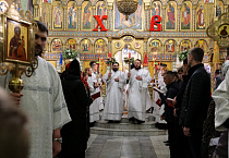 Пасху Христову встретили в главном соборе Зауралья