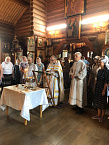 В Курганский храм передана старинная икона афонского письма