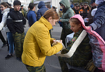 В Кургане сёстры милосердия помогли организовать и провести военно-патриотические соревнования