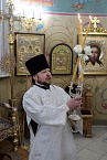В Александро-Невском соборе совершена Литургия с участием трёх архиереев