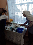  Курганские сёстры милосердия провели акцию «Серебряный волос» в доме-интернате для престарелых