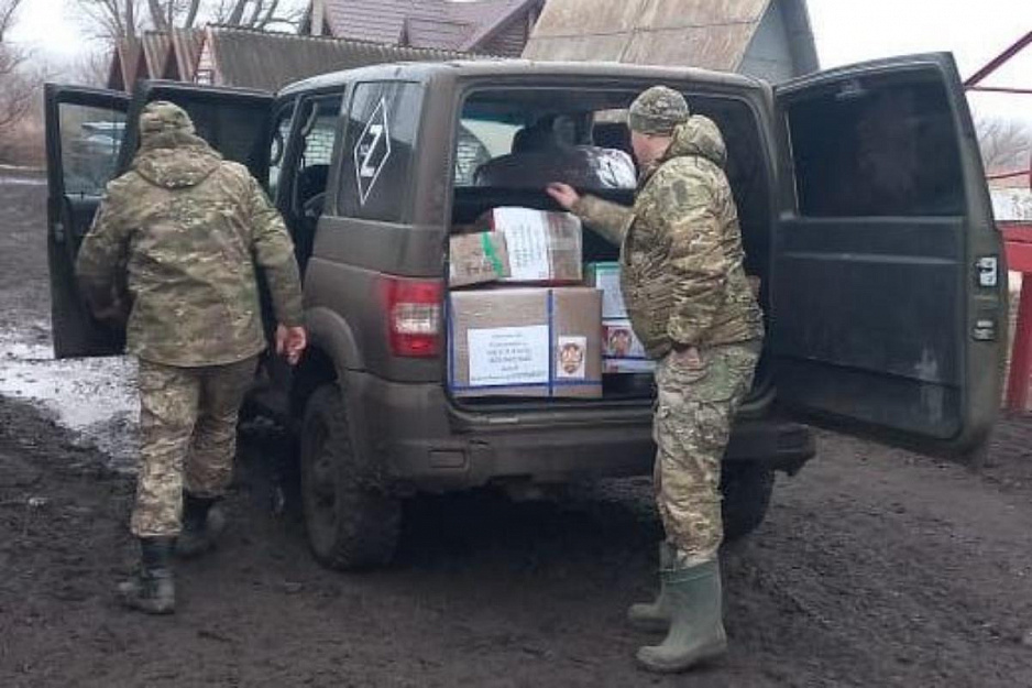 Гуманитарный груз Курганской епархии доставлен в зону СВО