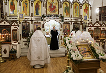 В Святочные дни курганский храм Рождества Христова встретил архиерея