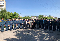 В Курганском МЧС  отслужили молебен в часовне в честь иконы «Неопалимая купина»