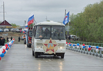 В Зауралье священники Южного благочиния приняли участие в открытии моста через реку Тобол