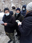 В Кургане православные активисты провели просветительскую акцию