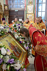 Митрополит Даниил возглавил в Кургане Литургию в день своего тезоименитства