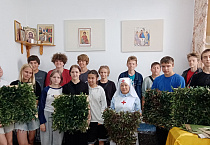 Ученики курганской школы снова посетили Порт-Артурский храм