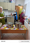 На курганском приходе продолжает действовать социальная столовая «Покров»
