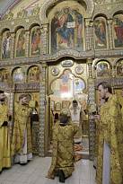 Воскресная Литургия в Александро-Невском соборе Кургана