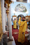 Митрополит Даниил совершил Литургию в Богоявленском соборе Кургана