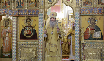 Литургия в день памяти свт. Агафангела исп., митр. Ярославского