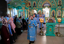 В престольный праздник в Казанском Чимеевском мужском монастыре прошла архиерейская Литургия