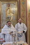 В Рождественский сочельник митрополит Даниил совершил Литургию в кафедральном соборе Кургана
