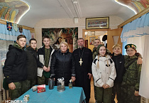 Курганский священник открыл военно-патриотические соревнования