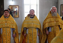 В день памяти святителя Агафангела митрополит Даниил совершил Литургию в Казанской Чимеевской обители